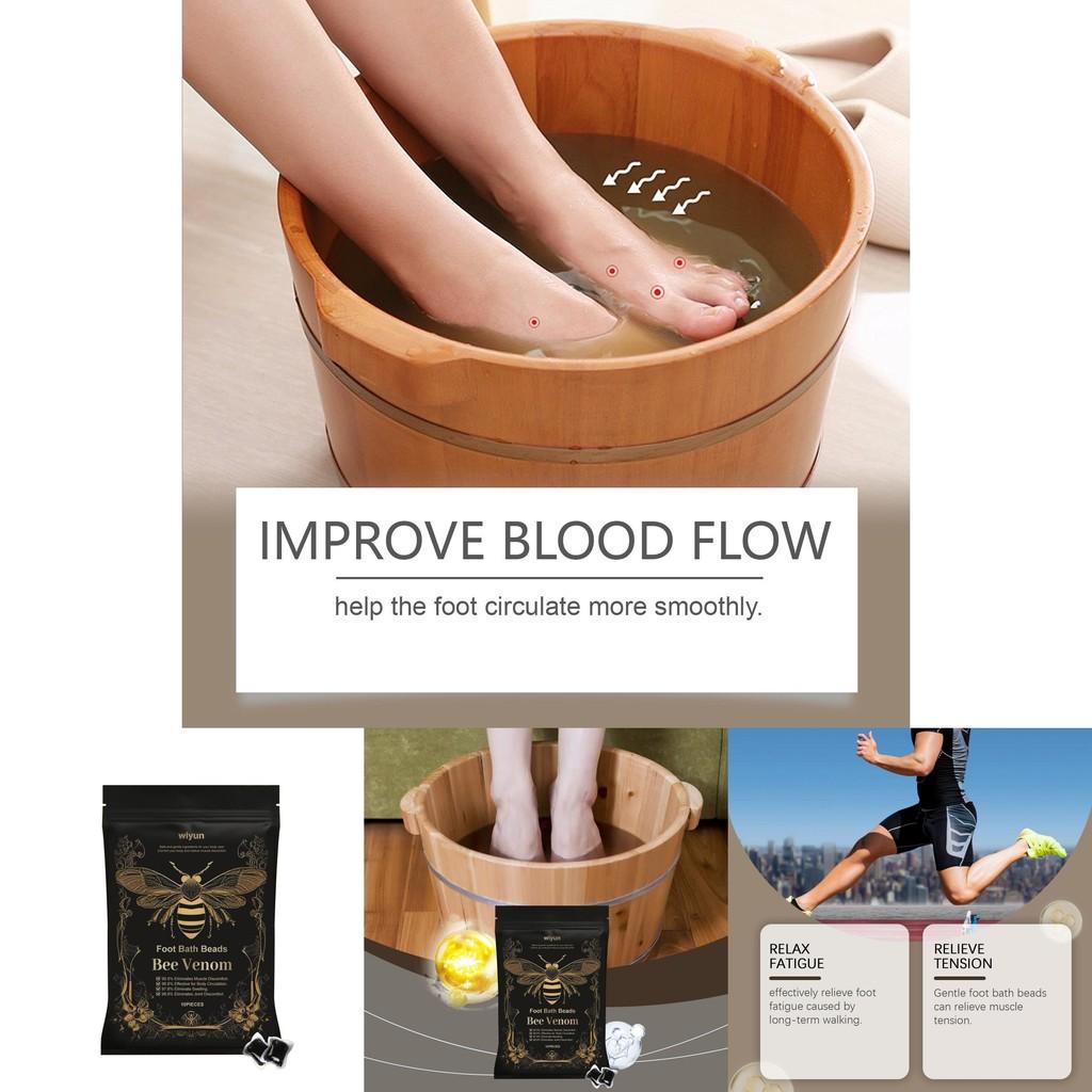 Venom Wiyun Bee Foot Soak Beads For Ultimate Comfort And Easing Tired Legs After Days Long