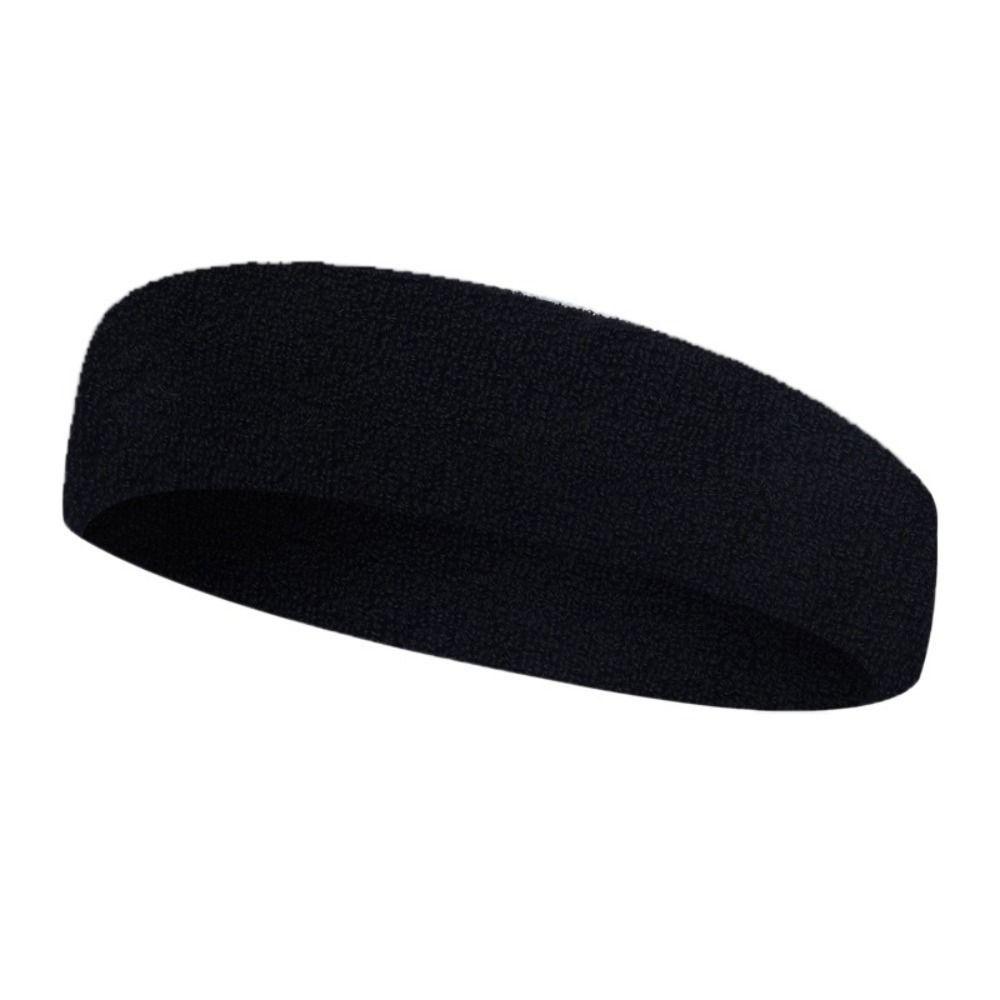 Breathable Towel Sweat Bands Elastic Force Tennis Headband Fitness Sweat Guide Belt Basketball