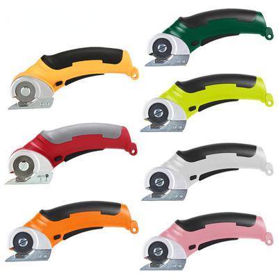 New Handheld Clothing Leather Scissors Household Electric Round Knife Cutting Machine Small Electric Carpet Scissors