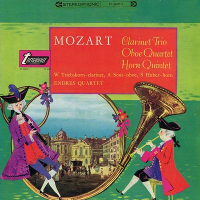 LP Record ENDRES QUARTET - Mozart, Clarinet Trio / Oboe Quarte TV34035S TURNABOUT 1965 US Classical Used