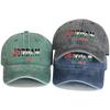 Flag Printed Snapback Baseball Cap , Adjustable Sun Hat Sweatband Fit All-season Inelastic Sports Hat