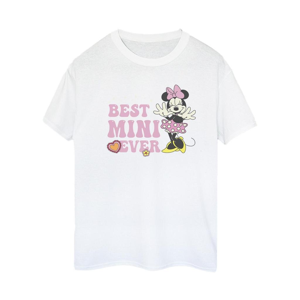 Disney Womens/Ladies Best Mini Ever Cotton Boyfriend T-Shirt