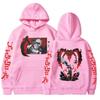 2026 Hot Sale Black Clover Anime Clothes Asta Printed Hoodie Men Women Fashion Casual Loose Soft Cotton Sweatshirt Loose Cozy and Versatile