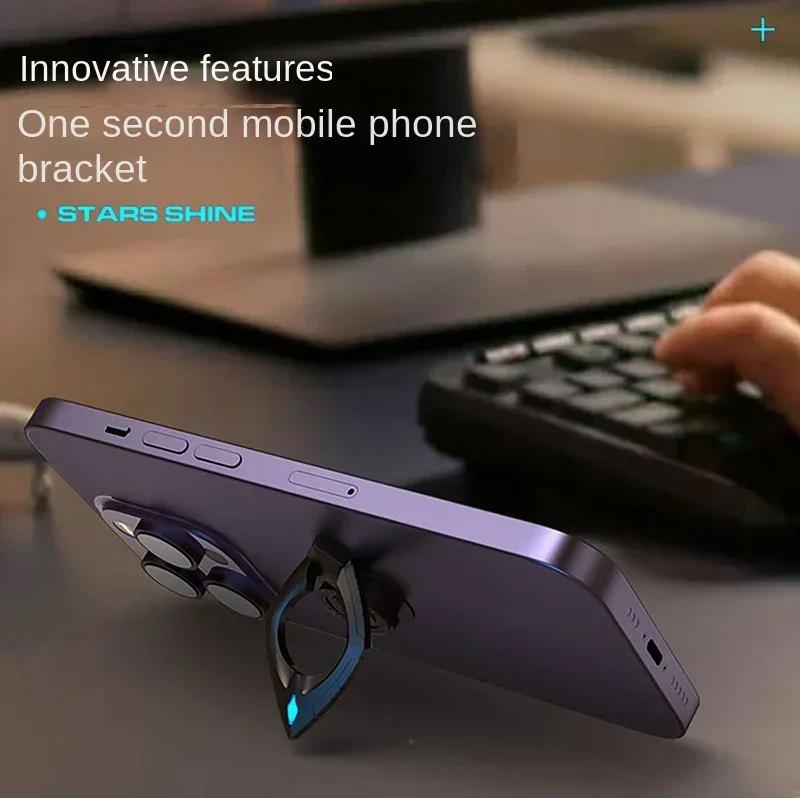 Adjudication Fingertip Gyro Stress Reliever Toys Edc Multi-Functional Mobile Phone Holder Select Game Tools Metal Fidget Spinner