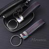 For BMW M X1 X3 Leather Car Keychain Key Chain Rings 3D Metal Keyring For BMW M Performance E46 E90 E60 F10 F30 E39 E36 F20 E87 G30 E92 E91 X5 vby40