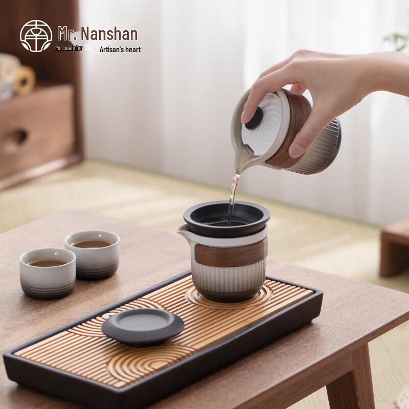 Nanshan Mr. Zen Chinese Gradient Tea Set