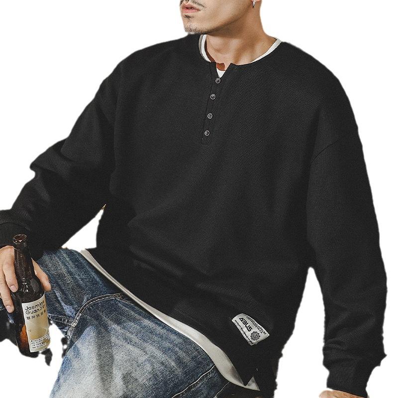 Американский 30G Тяжелый свитер мужской осенний трендовый бренд британский джентльмен — фото 5