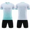 Cross-border Spot 2026 High-end Football Training Clothes, Children's Short-sleeved Summer Competition Clothes, Double-sided Pocket Football Clothes.