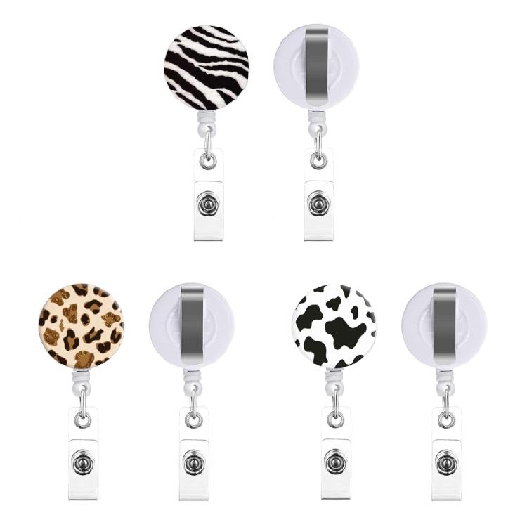

Flexible Rotating Card Holder With Vibrant Fashionable Petal Design Quality ABS Construction And Adjustable Cord Length