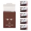 5pcs Professional Eyebrow Mapping String Set Symmetrical Eyebrow Microblading String ToolBrown Ink