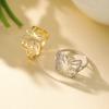 Butterfly Ring Women Stainless Steel Gold Bohemian Animal Finger Rings Kpop Wedding Jewelry Gift In
