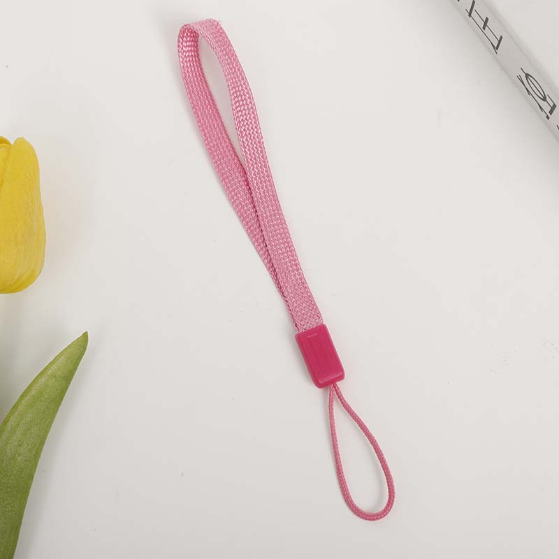 Nylon Hand Rope Cell Phone Hanging Strap Mobile Phone Colorful Short Straps Flexible Sling Colorful Rope