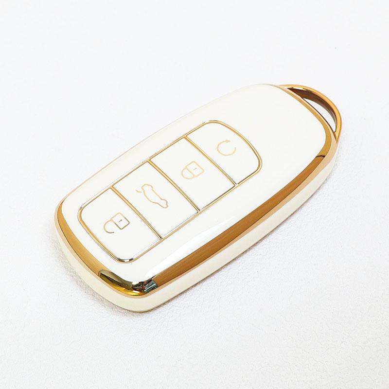Tpu Car Key Case Cover For Chery 8-Plus 8 Pro 7 Pro Arrizo 5-Plus Auto Shell Fob Holder Keyless Protector Accessories