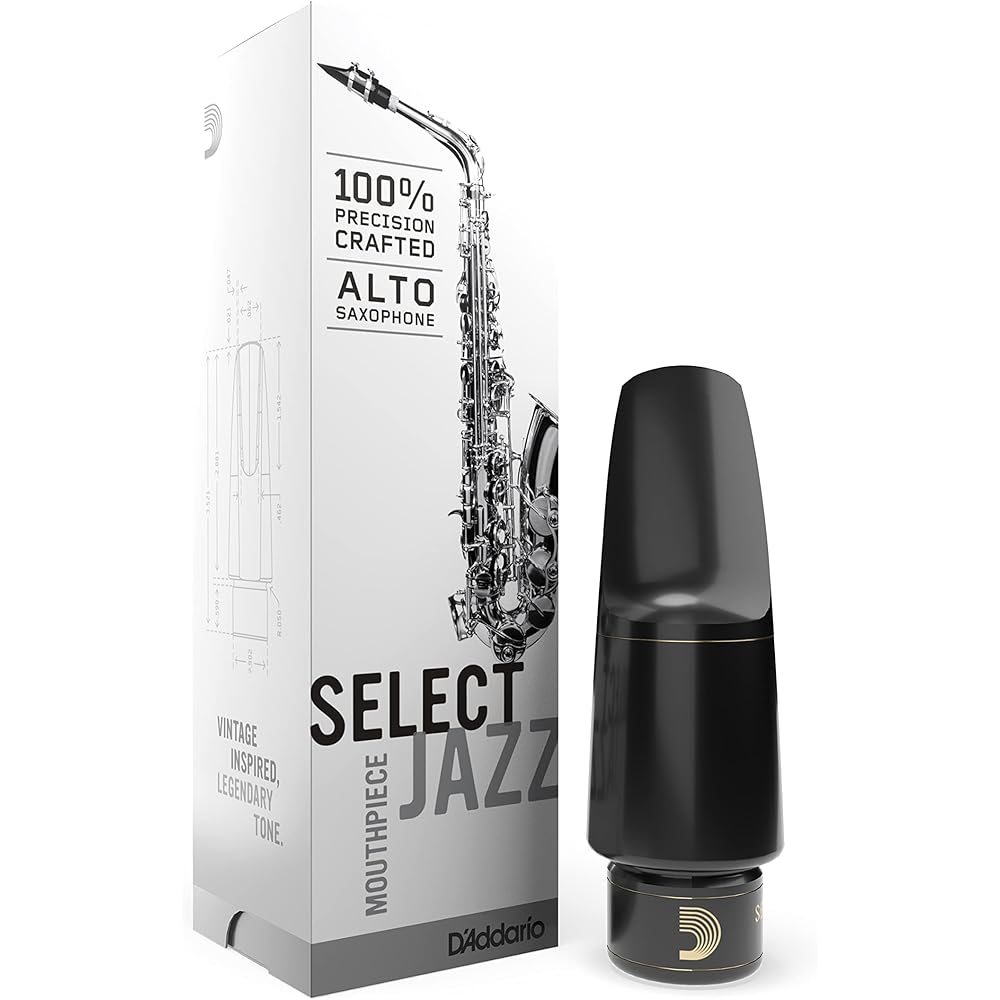 D Addario WoodWinds Daddario Mouthpiece for Alto Saxophone SELECT JAZZ MJS-D6M [Domestic Genuine]