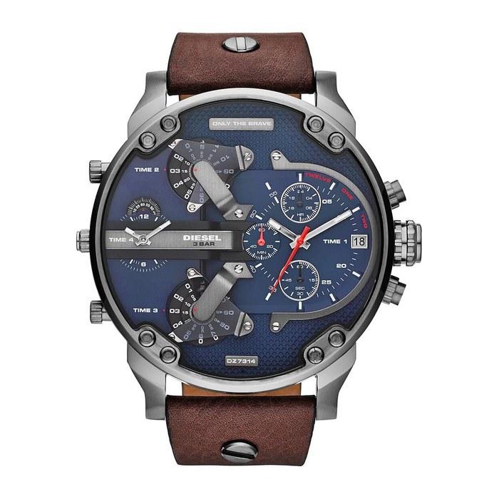 [Diesel] Daddy 2.0 Men s Watch Brown One Size