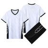 Conjunto de Uniforme de Voleibol Secado Rápido Transpirable Camisetas Deportivas Hombres Mujeres Entrenamiento Partido