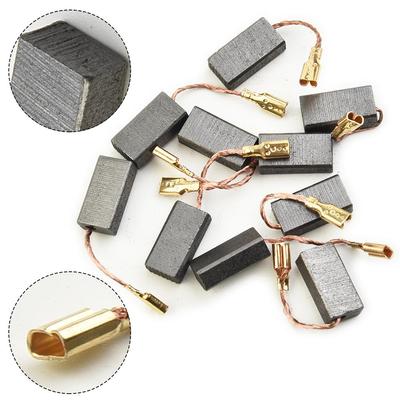 Escobillas de Carbón Amoladora Angular cepillo Kit Amoladora Angular 15mm x 8mm X 5mm Cepillo para Herramientas