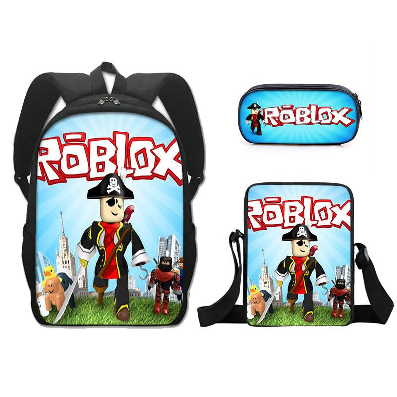 Roblox Kids Backpack Set With Lightweight Oxford Fabric For School And Study Use