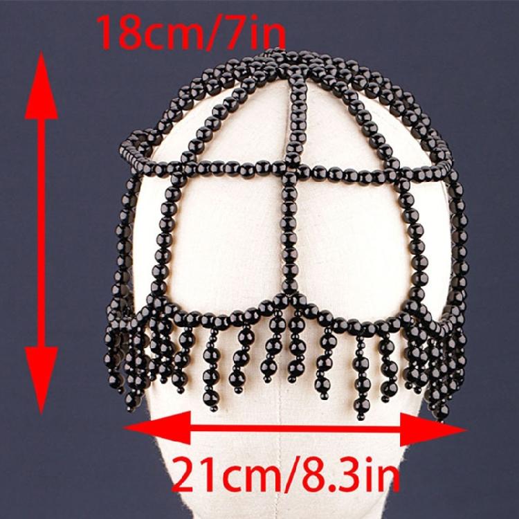 Sophisticated Pearls Bridal Hat Romantics Celebration Headpiece Elegant Headwear for Dance Parties and Celebration Event