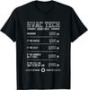 NEW LIMITED Funny HVAC Tech Hourly Rate Premium Gift Idea Tee T-Shirt Size S-3XL Unisex T-Shirt