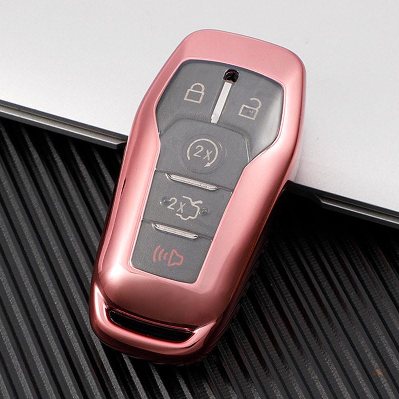 Car Key Cover for Ford Taurus, Mustang, Lincoln, and Explorer (2016-2018)
