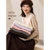 MOHAN YIMEI Women's 100% Lambswool High-Neck Base Layer Sweater