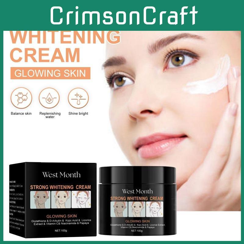 Crema Illuminante West Month Per Pelle Radiosa Nutriente Idratante Riparatrice Pelle Spenta