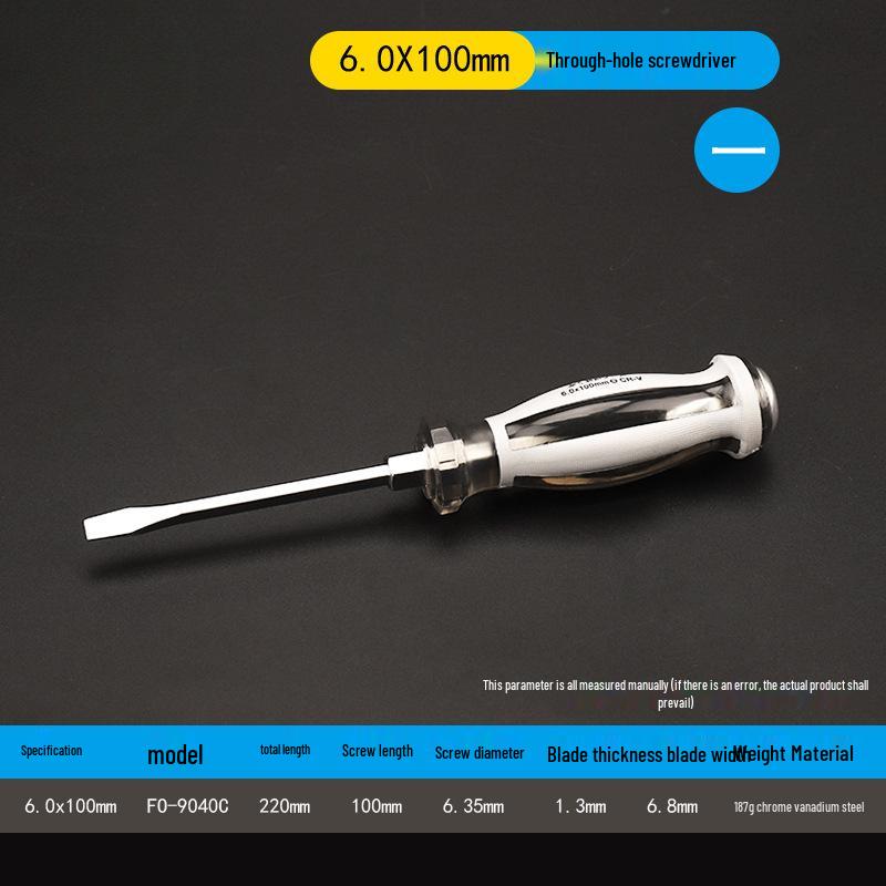 Industrial Grade Magnetic Screwdriver Set - Super Hard, Impact Resistant, Flat & Phillips Slotted Heads