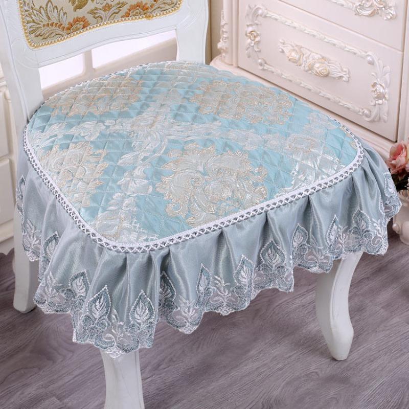 48x52cm Household Seat Cushion European Style Dining Stool Cover Four Season Universal Modern Minimalist Fabric Wear Resistant Protective Cover