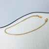 Emanco High-end Oxidation-free Adjustable Multifunctional Anklet with High-gloss Mirror-polished Flat Chain Anklet