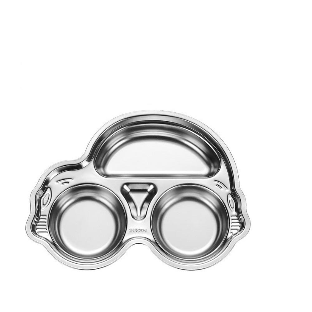 304 Stainless Steel Food Plate Animal Shape Cafeteria Plate Cartoon Tableware  Kindergarten School