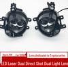 Toyota Highlander LED Laser Fog Light with Dual Beam & Non-Destructive Install.