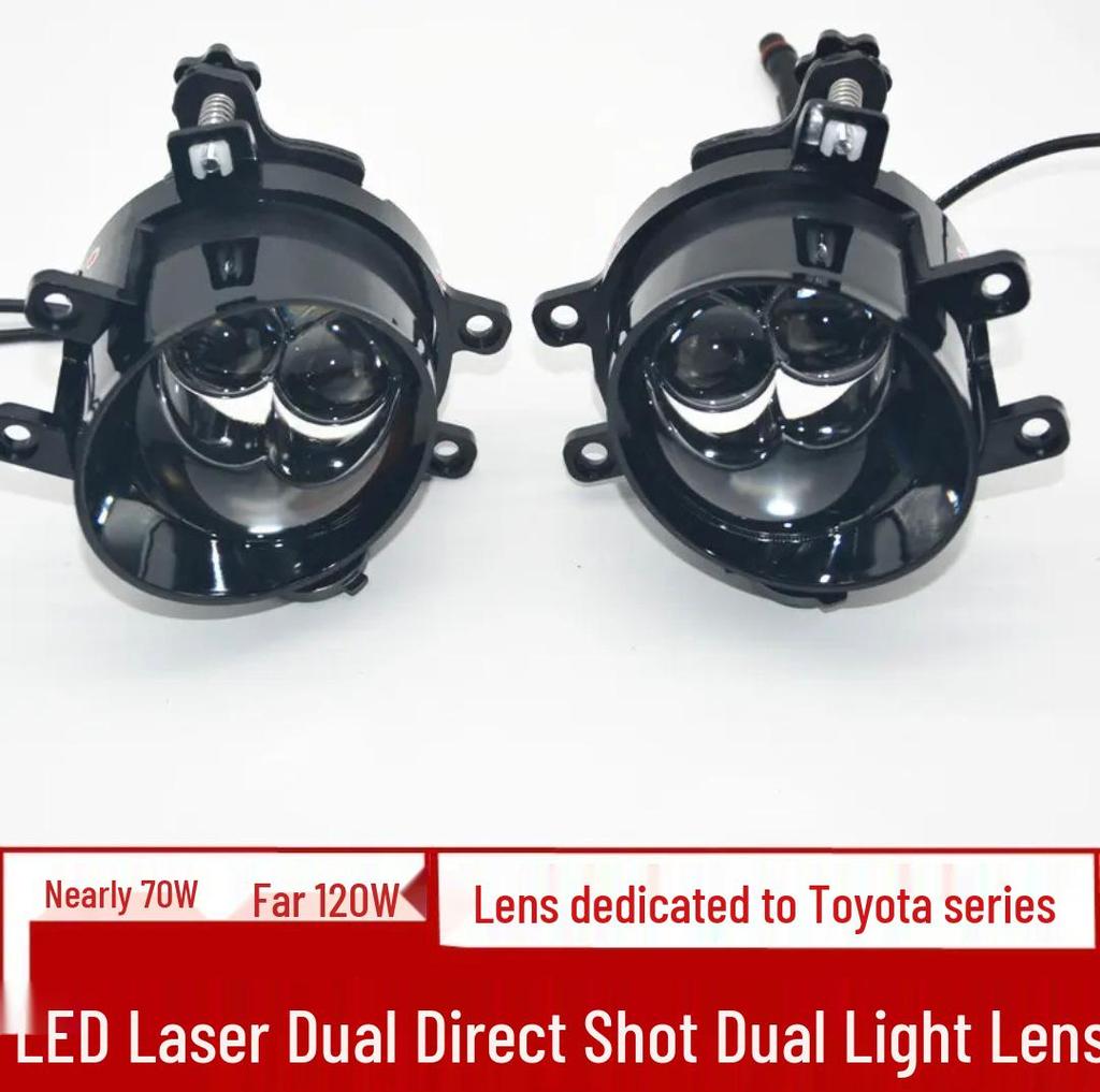 Toyota Highlander LED Laser Fog Light with Dual Beam & Non-Destructive Install.