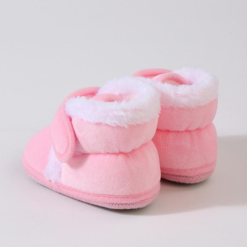 Baby Cotton Shoes Winter Warm Infant Shoes Soft Soled Plush Baby Shoes