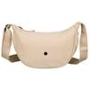 Beige Damenhandtasche aus Polyester an einem verstellbaren Riemen - Peterson