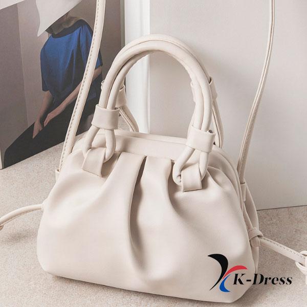 Shirring Dumpling Mini Cross Tote Bag (2 Colors)