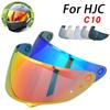 C10 Motorradhelm Visier Linse für HJC C10 Ersatz Anti-UV Anti-Kratzer Staubdicht Windschutz Motorrad Zubehör casco