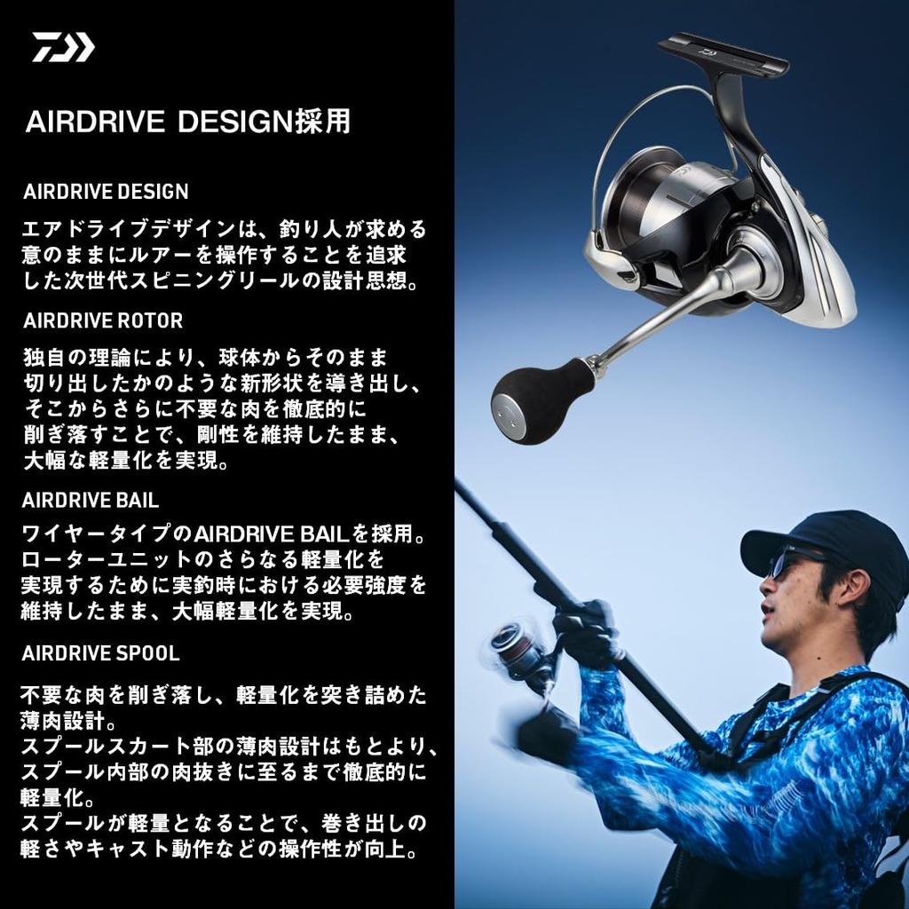 Daiwa 23 LEXA Spinning Reel LT3000-XH
