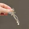 Design Pearl Temperament Hair Clip Korean Style Duckbill Clip Rhinestone Women Hair Accessories