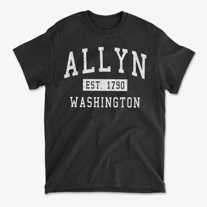 Buy Allyn Washington Classic Established T Shirt T Shirts Mans Fashion