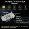 2PCS Wireless Car Door Led Welcome Laser Projector Logo Shadow Light For Citroen C5 2006-2013 C5 II 2004-2008 X7 2010-2017