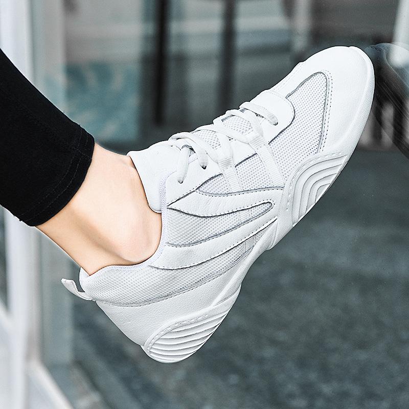 Yingrui Women's Aerobic Shoes: Soft Sole Cheerleading & Gymnastics Competition Shoes