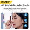 Essager Mini Hidden Camera Detector Portable Anti-Spy Infrared Lens Finder Anti-Peeping Gadget ForTravel Hotel Bathroom Security