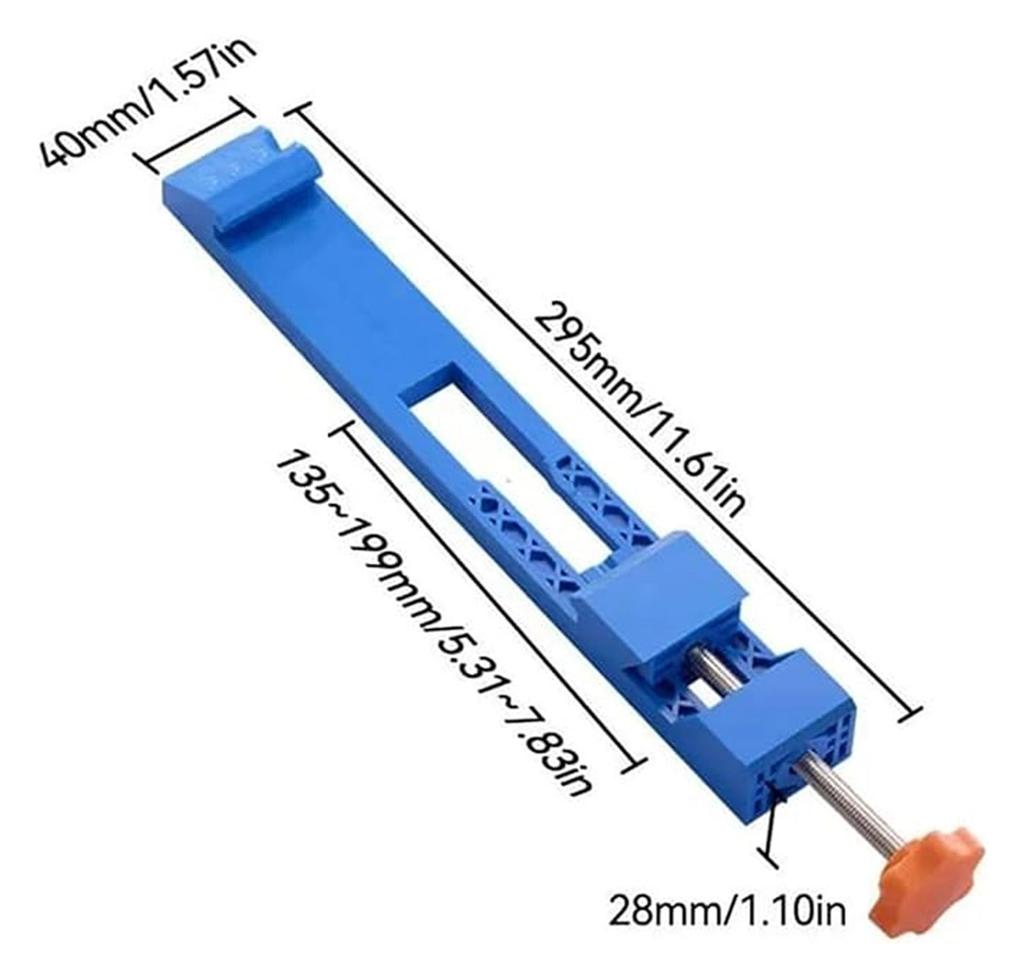 Adjustable Electric Circular Handsaw Milling Positioning Clamp Quick Fixing for Precise Cutting Ranging from 5.31-7.83in