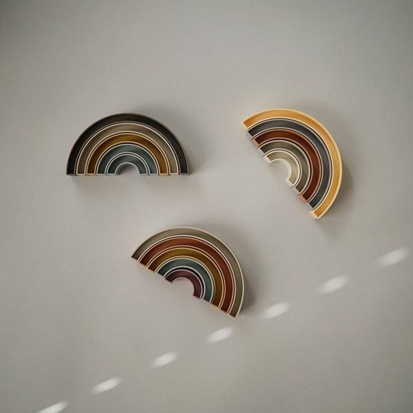 Mush Stacking Rainbow Rainbow Baby Stacking Play, Tropical, Korean baby products