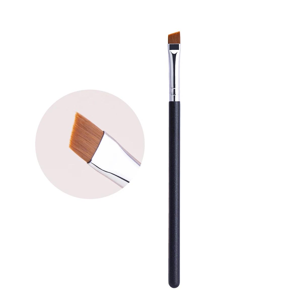 Oblate De Lijn Kwast Ultra-dunne Lip Lijn Wenkbrauw Concealer Kwasten Detail Concealer Make-up Tool Lip Wenkbrauw Contour De Lijn Kwast