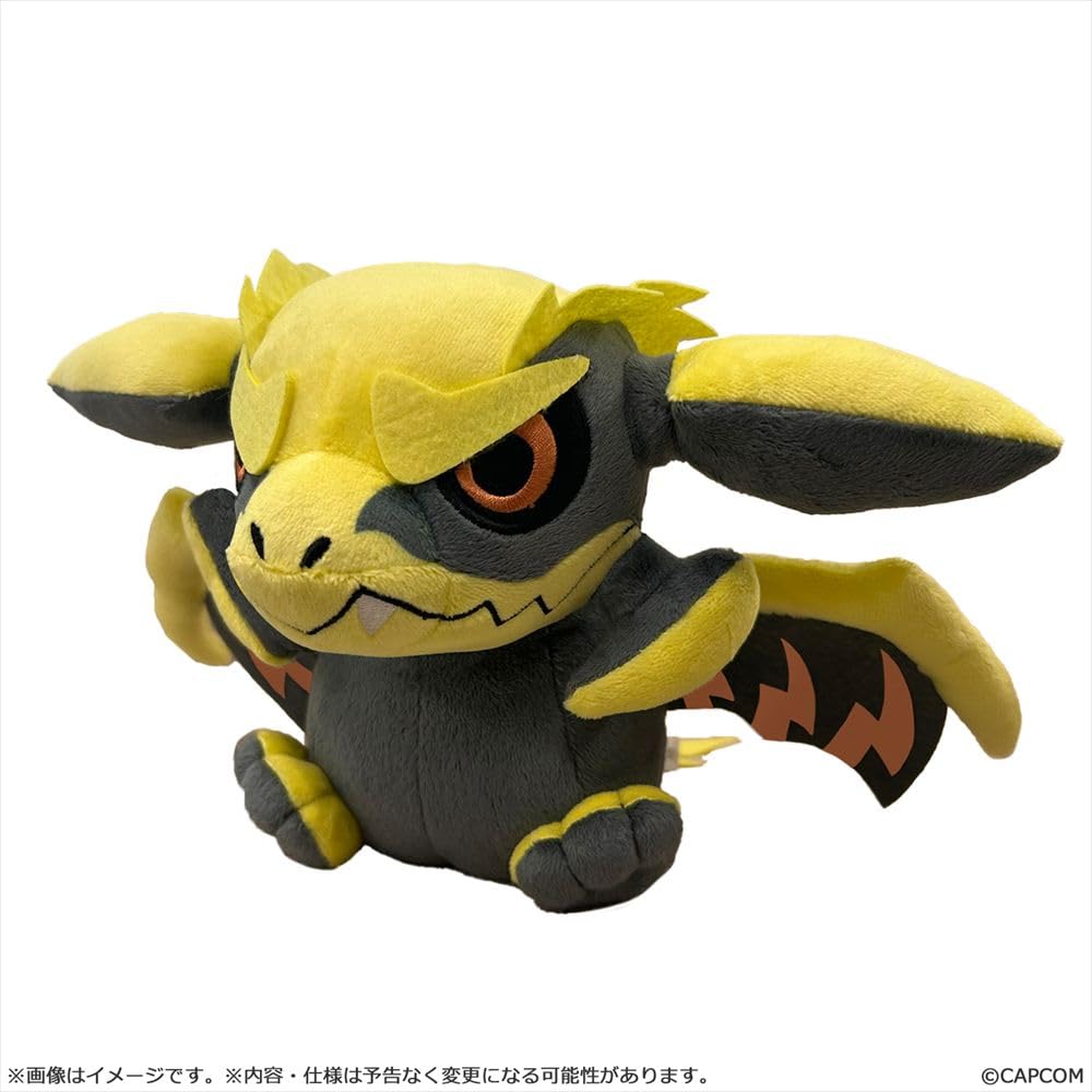 Capcom Monster Hunter Wilds Mondefo Plush Toy Le H160 X W280 X Polyester Dow, Approx. D230mm,