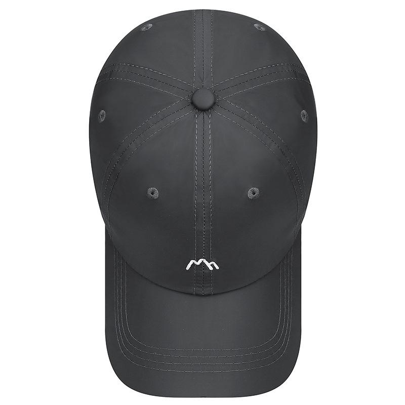 Thin Embroidered Mountain Peak Quick-drying Hats for Men and Women Outdoor Sports Sun Protection and Breathable Baseball Hats