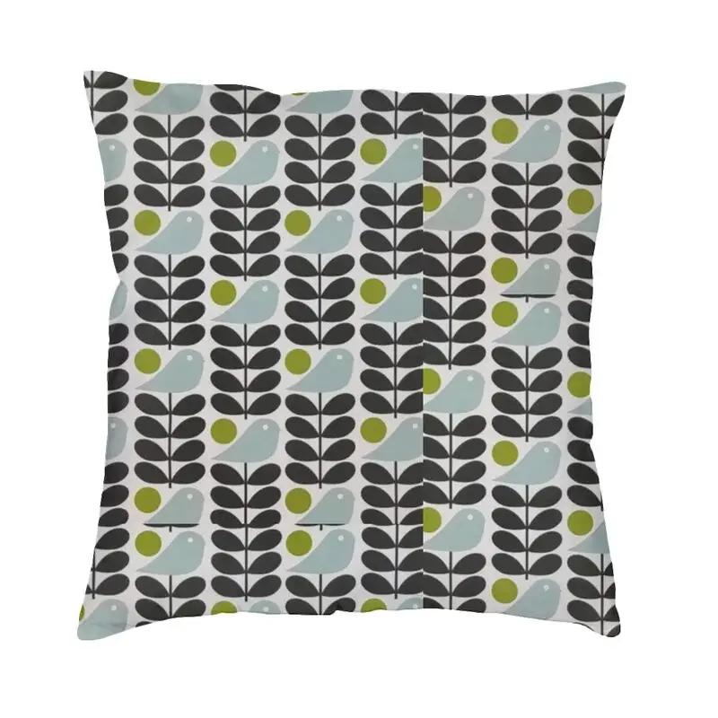 Orla Kiely Fabric Nordic Throw Pillow Cover Decoracion Salon Scandinavian Geometric Chair Cushion pillow covers decorative