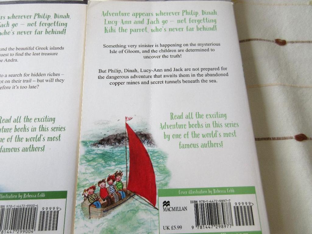 [USED] Enid Blyton The Secret Island Series 6 Books